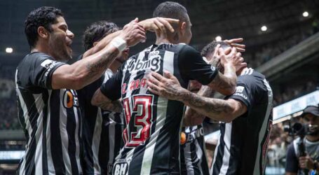 Galo vence de virada e abre vantagem contra o Vasco na semifinal da Copa do Brasil