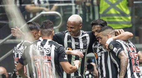 Galo goleia o River Plate no jogo de ida da semifinal da Libertadores