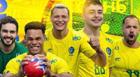 Convocados 18 jogadores da seleção brasileira para o Mundial de Handebol