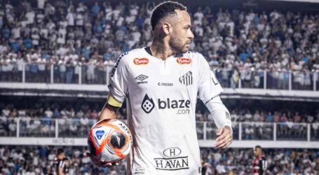 Santos empata com o Botafogo-SP na reestreia de Neymar