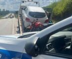 Cerco na BR-262 em Antunes recupera veículo clonado e furtado em Pará de Minas. Dois suspeitos foram detidos