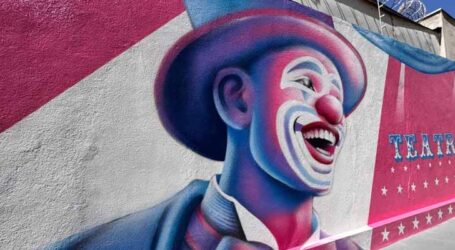 Arte urbana transforma acesso ao Teatro Municipal Geraldina Campos de Almeida e eterniza Benjamim de Oliveira