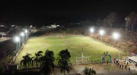 Iluminação do campo do Palmeiras impulsiona esporte e segurança na região do Recanto da Lagoa em Pará de Minas