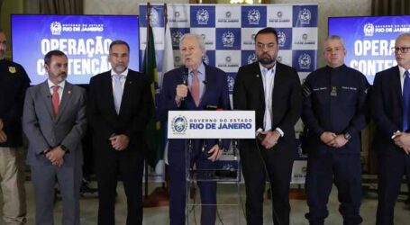 Governo Federal e Rio de Janeiro criam força-tarefa para enfrentar o crime organizado