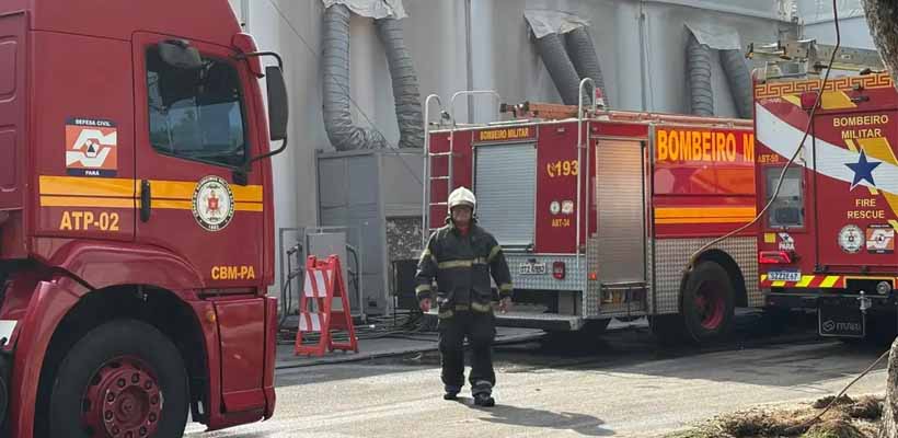 Pânico na COP30: Incêndio em Belém gera correria e fecha Zona Azul