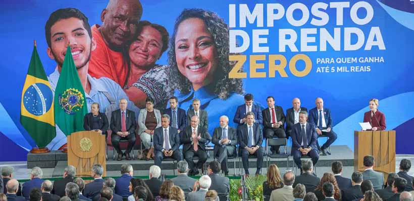 Lula sanciona isenção do Imposto de Renda sobe para quem ganha até R$ 5 mil e taxação aumenta para super-ricos
