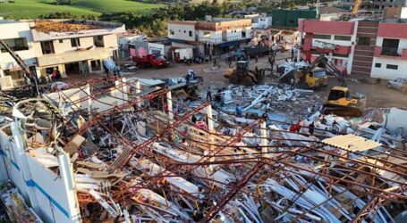 Reconstrução de Rio Bonito do Iguaçu avança com obras emergenciais e apoio estadual