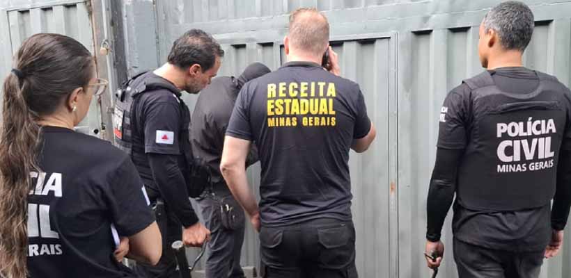 Fraude Fiscal milionária desarticulada em Minas Gerais