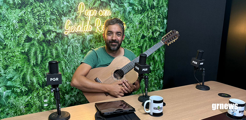 GRNEWS TV: Fábio Méller encerra a 6ª temporada do Papo com Geraldo Rodrigues com músicas e boas histórias