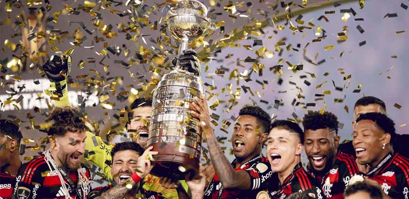 Flamengo emplaca sete jogadores na seleção da Libertadores