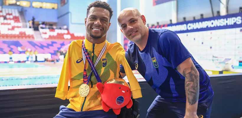 Sinergia campeã: Gabrielzinho atribui sucesso histórico à parceria com treinador