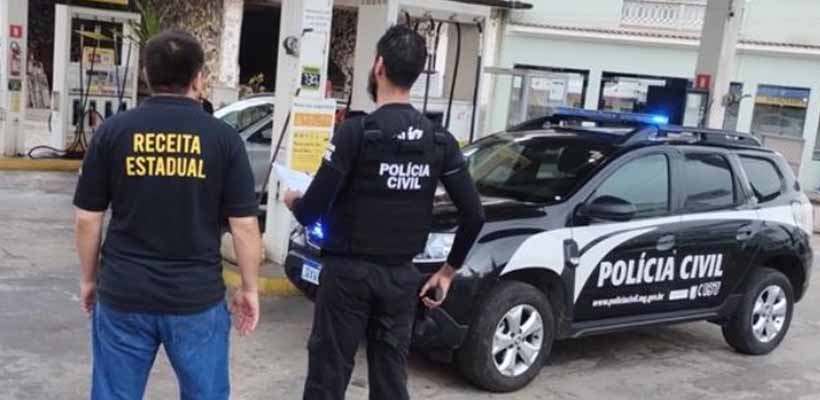 Operação Bomba Fantasma mira sonegação e venda de combustível adulterado em MG