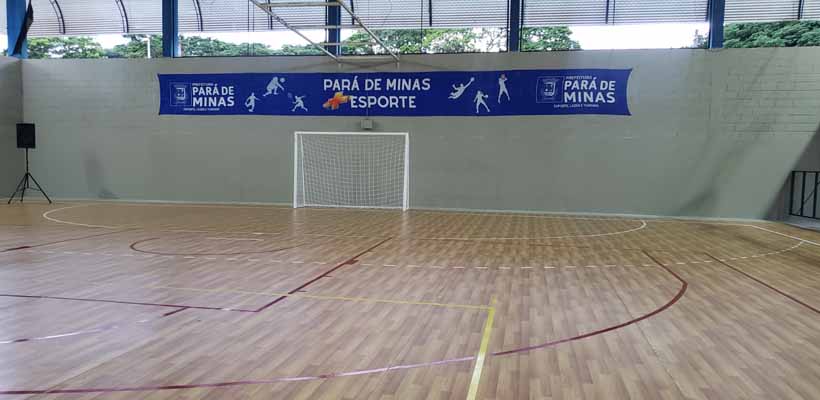 Pará de Minas se consolida como polo esportivo com inauguração de nova quadra com piso de nível olímpico