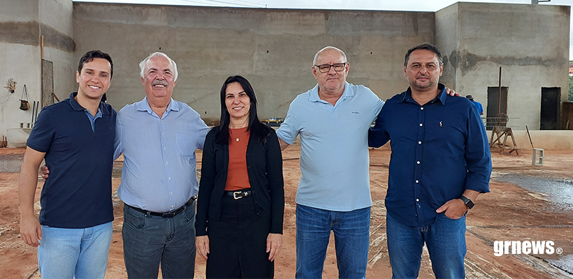 Investimento de R$ 1 milhão garante continuidade das obras na quadra do CMEI do Jardim das Oliveiras